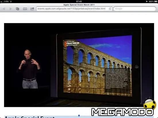 Bubble Viewer entusiasma Steve Jobs