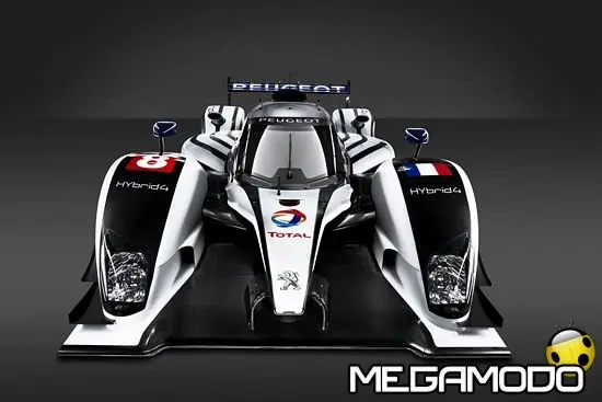 Peugeot 908 HYbrid4, prima mondiale