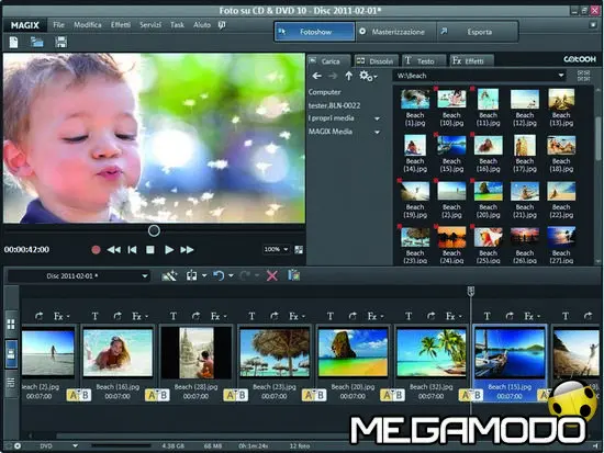Nuovo MAGIX Foto su CD & DVD 10