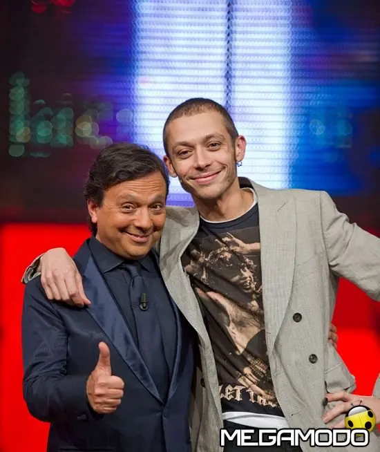 Valentino Rossi, esclusiva al Chiambretti Night