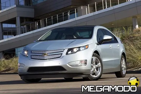 Chevrolet Volt 2011, Top Safety Pick dall'istituto statunitense IIHS