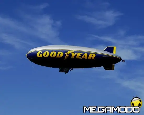 Il dirigibile Goodyear nei cieli del nostro Paese per promuovere la sicurezza stradale