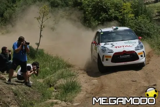 Secondo successo per Citroën DS3 R3 Team Italia al Rally Costa Smeralda