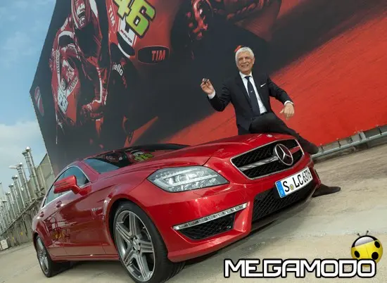 La nuova CLS 63 AMG per Gabriele del Torchio