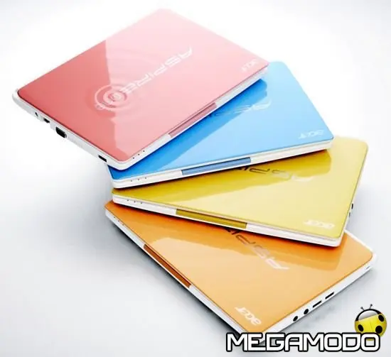 Nuovo Acer Aspire One Happy, quattro colori estivi