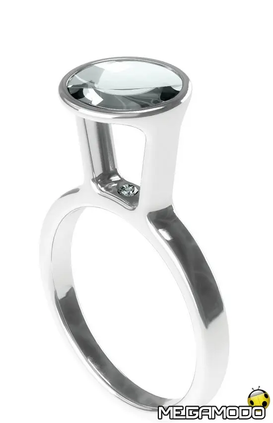 Trompe l’oeil ring, l’ironico anello di Pigr