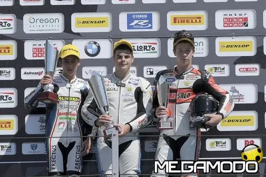 Kevin Calia ancora sul podio a Misano Adriatico  