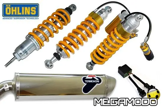 Promozione Öhlins e Termignoni per BMW 1200 GS
