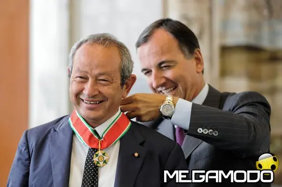 A Naguib Sawiris l'onorificenza di Commendatore dell'Ordine della "Stella della Solidarietà Italiana"