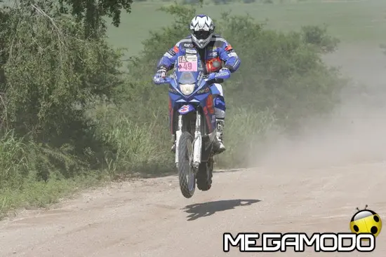 Franco Picco e Yamaha in gara nel deserto