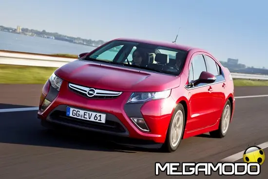 Opel Ampera, l'auto elettrica a emissioni zero