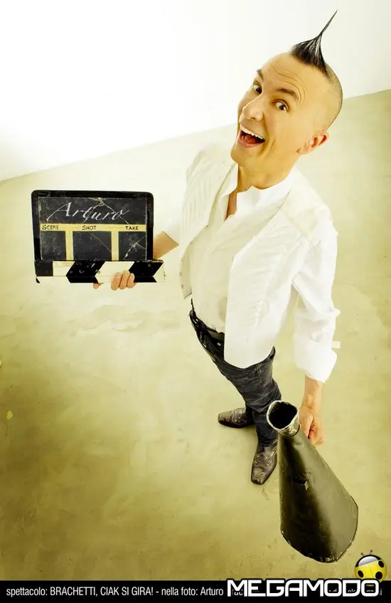 Arturo Brachetti in "Ciak, si gira!"    