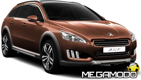 Peugeot 508 RXH, Ibrido Diesel e eleganza distintiva