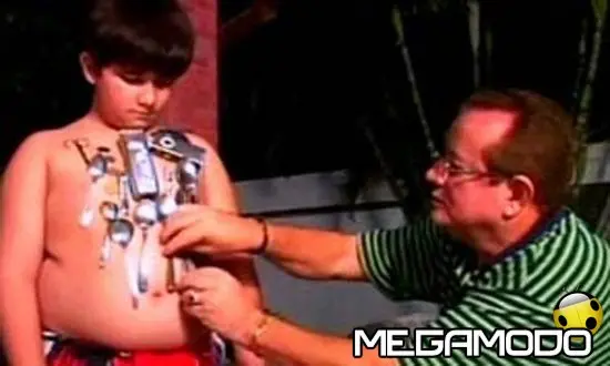 Bambini magnetici? No, solo sudati! 