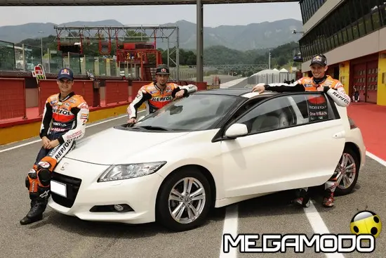 Le stelle dell'HRC promuovono Honda CR-Z
