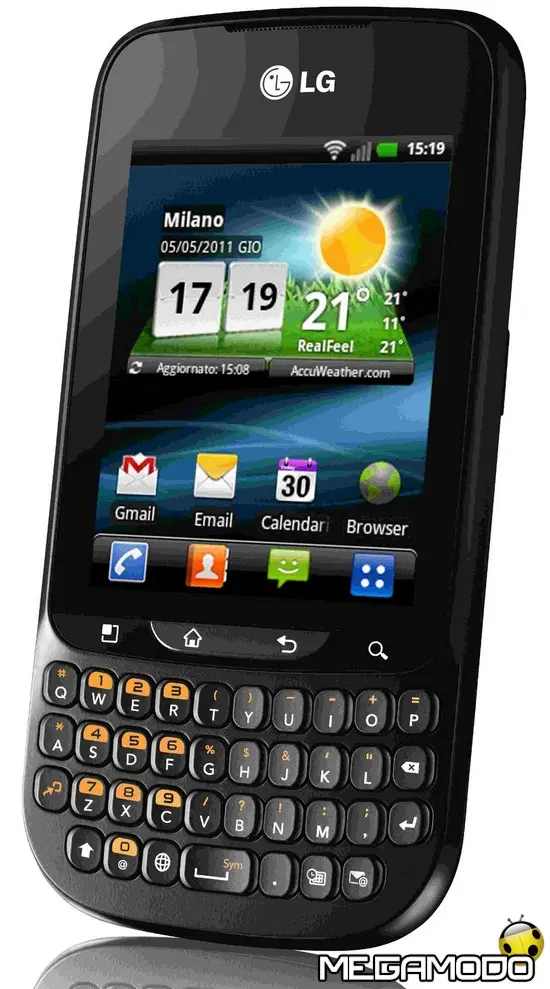 LG Optimus Pro, il tuo assistente personale 