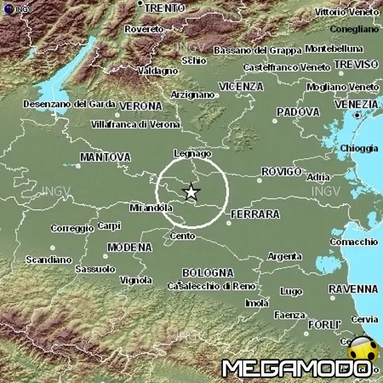 Forte terremoto nel nord d'Italia, intensità ed epicentro molto atipici