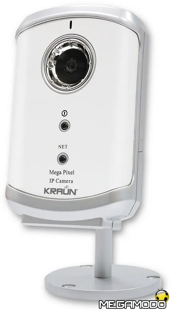 Kraun IP 1MP, nuova videocamera wireless e wired