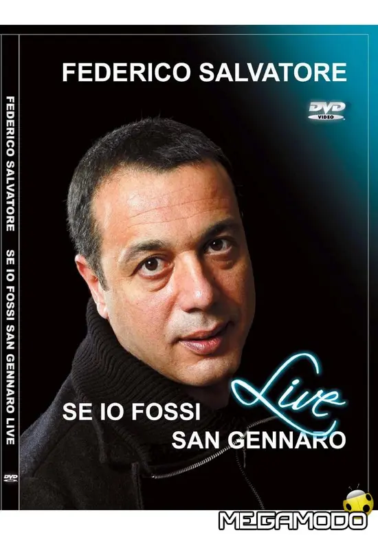 Federico Salvatore, il dvd live "Se io fossi San Gennaro" nella Top 20 della classifica Fimi/Gfk 