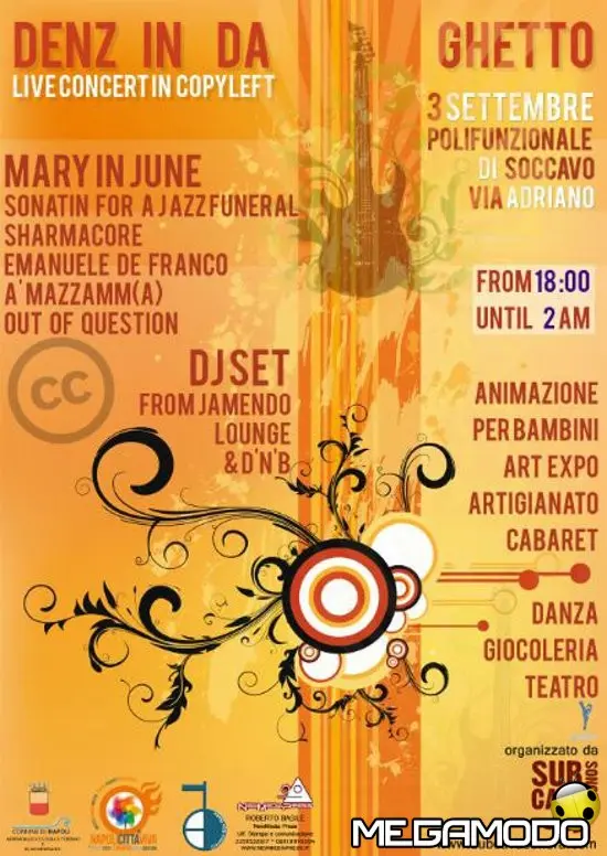 'DenZ in da ghetto', primo festival copyleft a Napoli