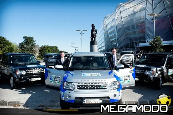 Land Rover alla Coppa del Mondo di Rugby 2011
