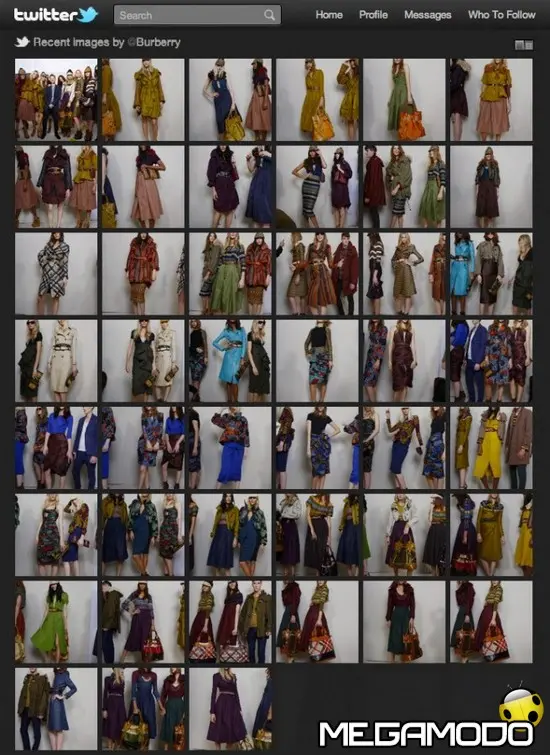 Burberry crea la prima sfilata "Tweetwalk" su Twitter