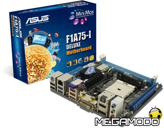 Asus presenta la nuova scheda madre F1A75-I Deluxe