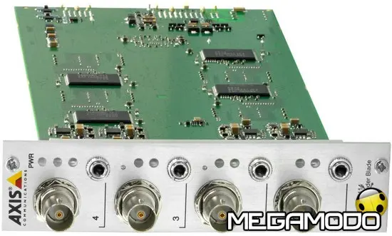 Axis Q7414, nuovo codificatore video blade a quattro canali