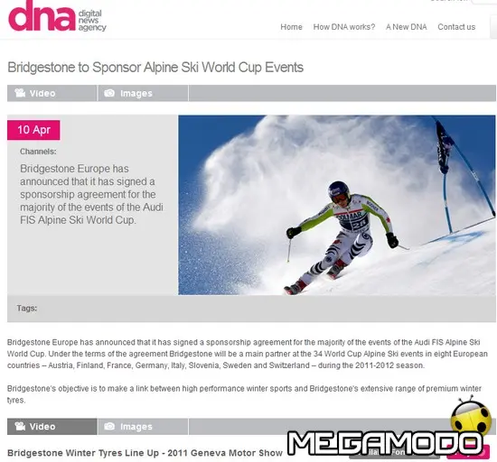 Bridgestone Europe partner di Digital News Agency 