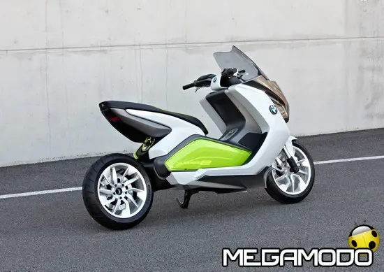 BMW Motorrad Concept e, il concetto di scooter elettrico BMW