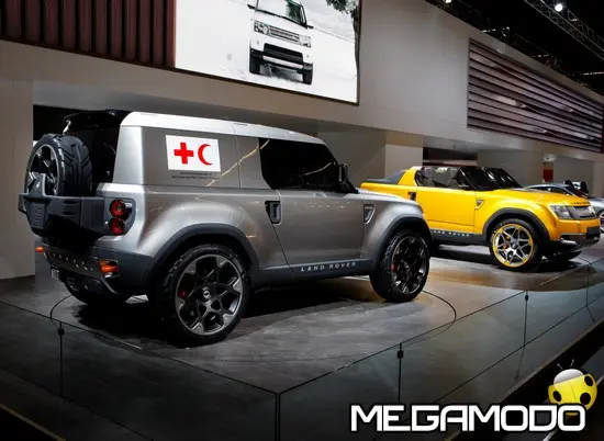 Le concept Land Rover DC100 e DC100 Sport presentate al Salone di Francoforte