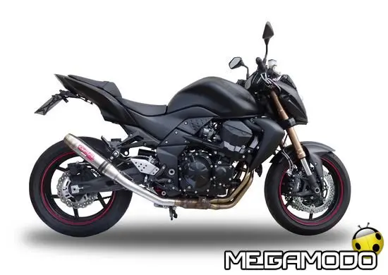 Nuovo scarico GPR Deeptone per Kawasaki Z 750R 2011