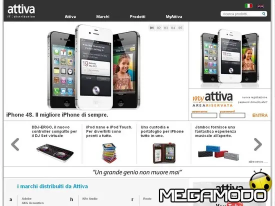 Attiva SpA è da oggi online con il suo nuovo sito web