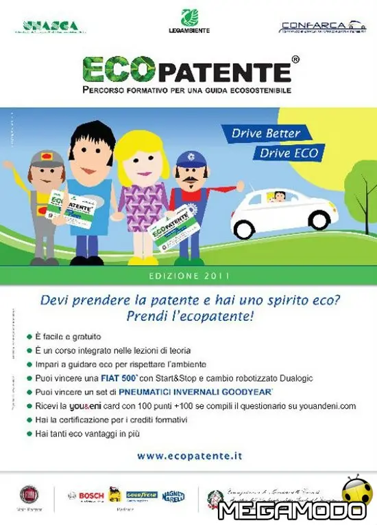 Goodyear si affianca all'iniziativa Ecopatente