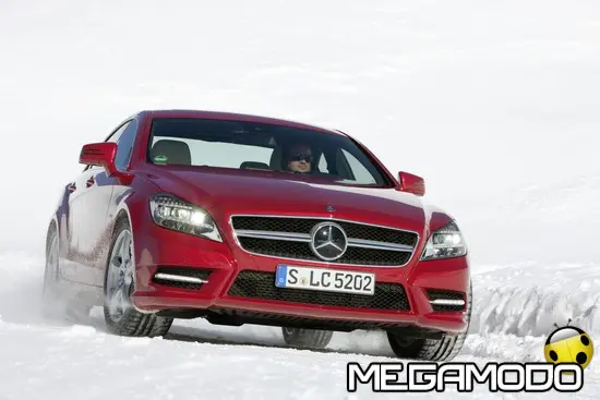 Mercedes-Benz Classe CLS 4MATIC, la performance della trazione integrale