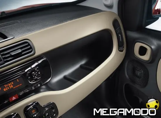 Nuova Fiat Panda, gli interni