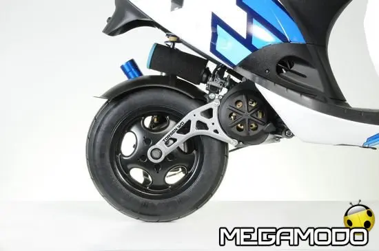 Polini Torsen WD, il forcellone per gli scooter che montano motore Piaggio e Minarelli 50 cc