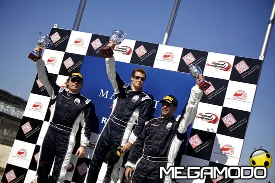 Sbirrazzuoli e Ghanem vincono il primo round del Trofeo Maserati JBF RAK