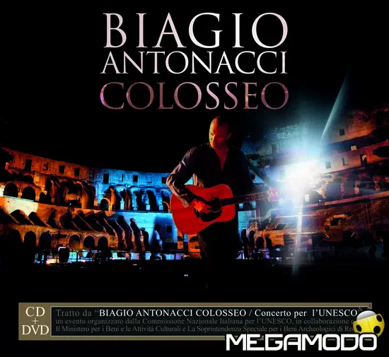 SkyUno, Biagio Antonacci in concerto al Colosseo per l'Unesco 