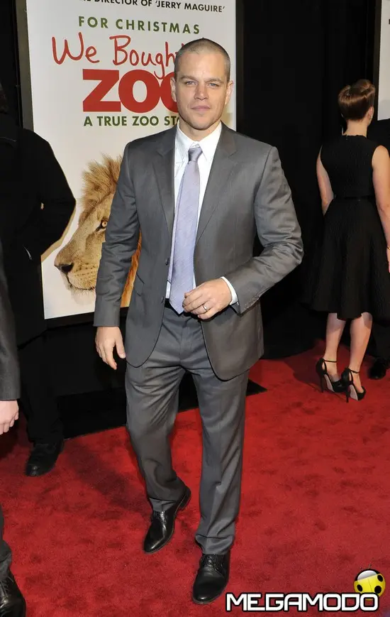 Calvin Klein ha vestito Matt Damon