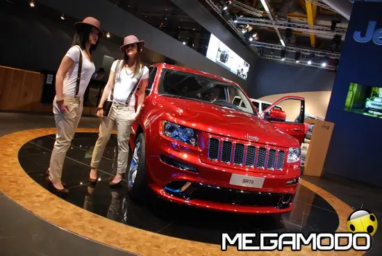Jeep Grand Cherokee SRT8 al Salone di Bologna 