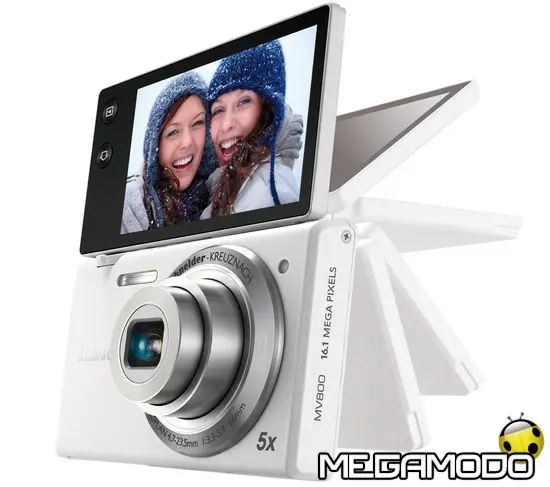La fotocamera MV800, la rivoluzionaria e innovativa Multiview di Samsung