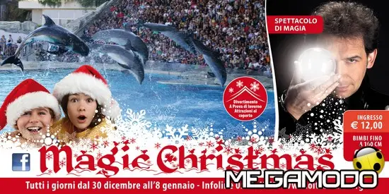 "Magic Christmas" al parco Oltremare di Riccione