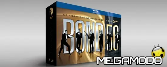 Bond 50, tutti i 22 film di James Bond in Blu-ray