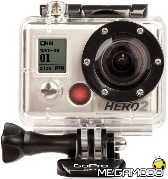 GoPro HD Hero2, la  videocamera indossabile con alte performance