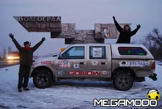 Gonow GA200 Ecomode GPL, il viaggio rivive nel libro "via Stalingrado"