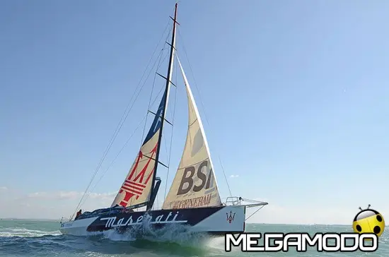 Maserati e il team di Giovanni Soldini per il record Cadice-San Salvado