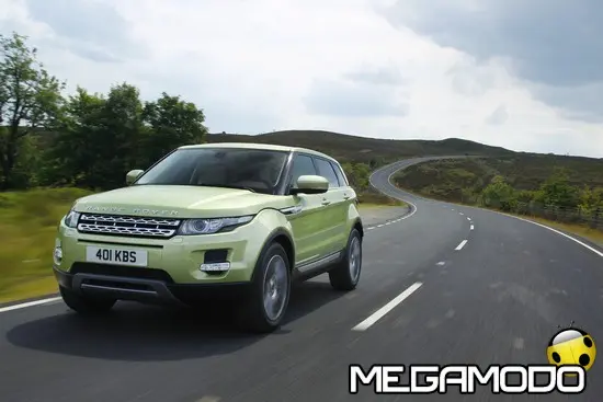 Range Rover Evoque partner di Bagllerina al White 2012 