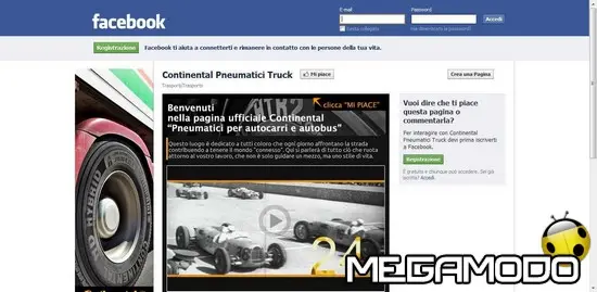 Continental Truck, nuova pagina facebook