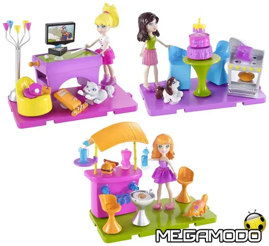 Polly Pocket, "Casa e Stanze Super Ventose"